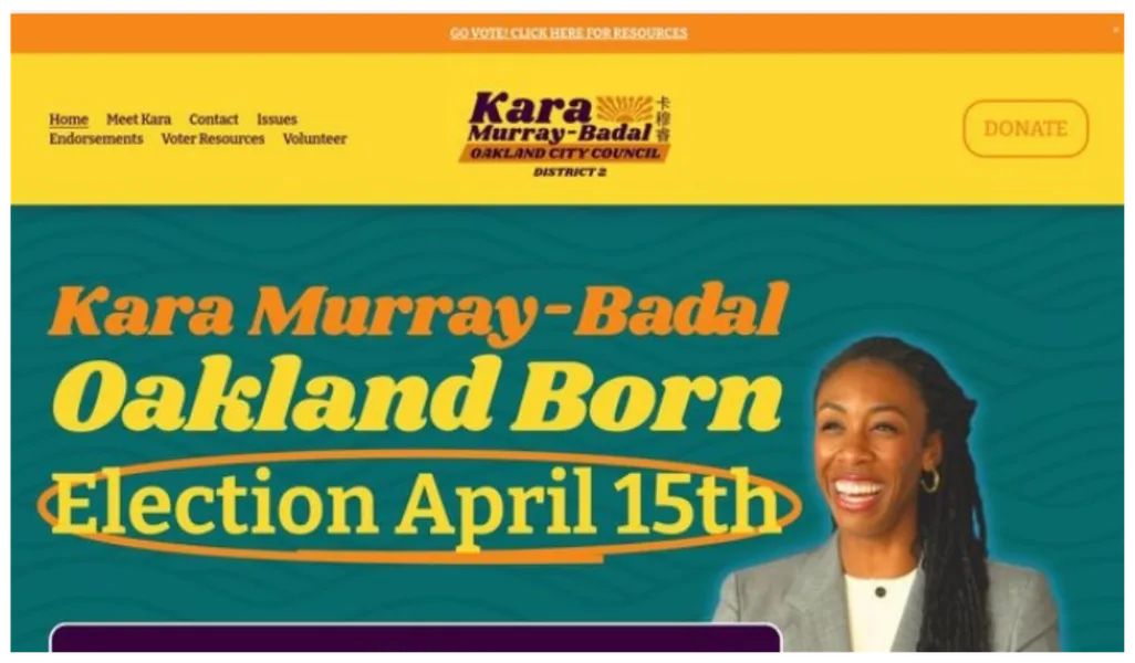 Campaign website