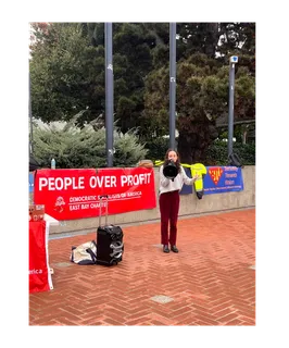 Rally with DSA and Berkeley Tenants Union